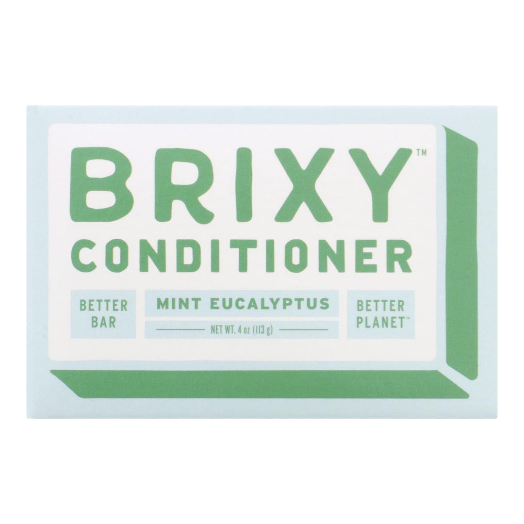 Brixy - Conditioner Bar Mint Eucalyptus - 1 Each - 4 Oz - Maras Green
